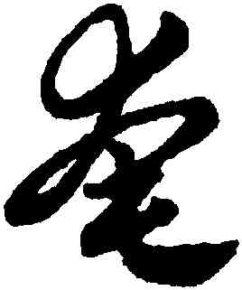 奄,趙孟頫,書法字典